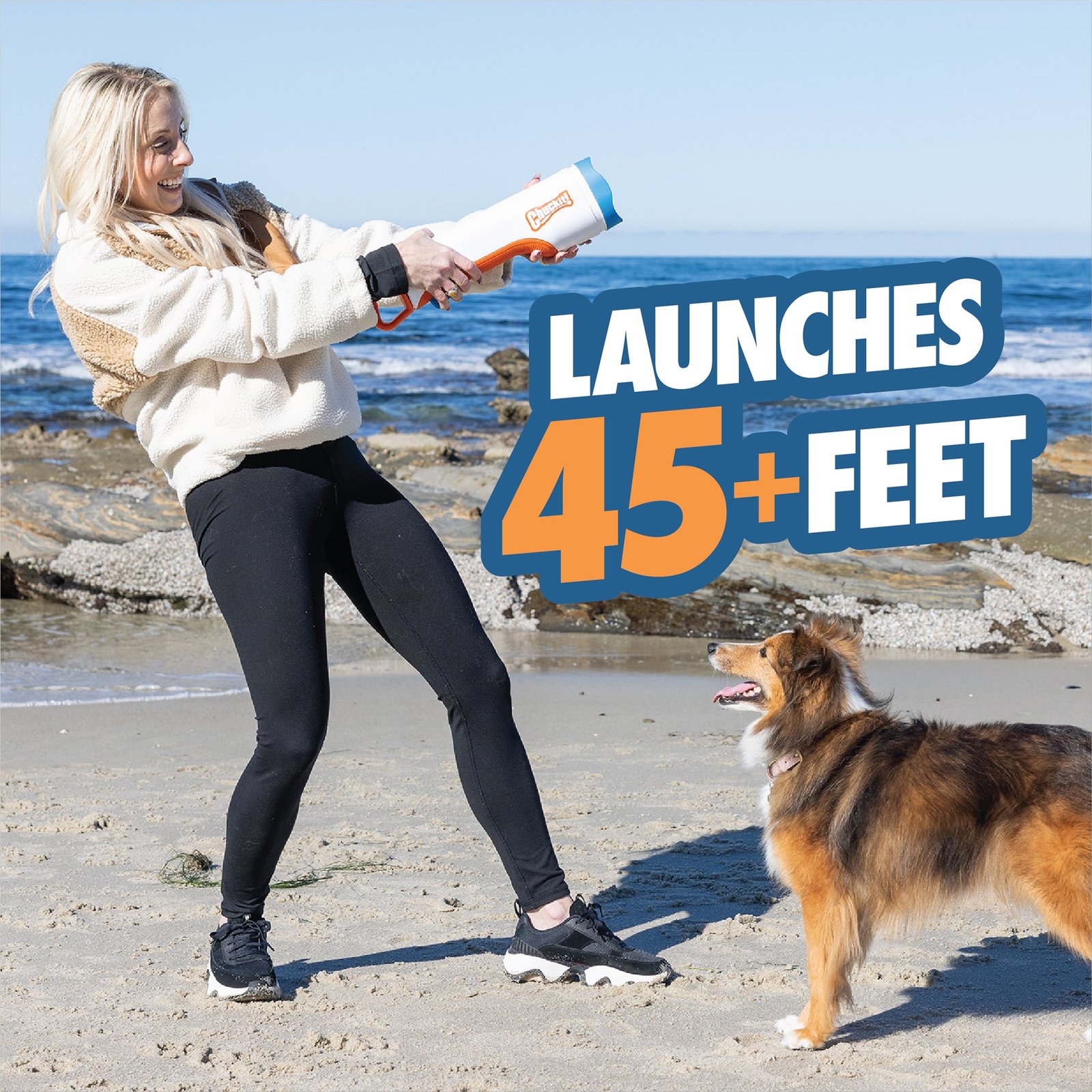 Chuckit! Cannon & Cannon Max - Dog Ball Launcher - Image 2