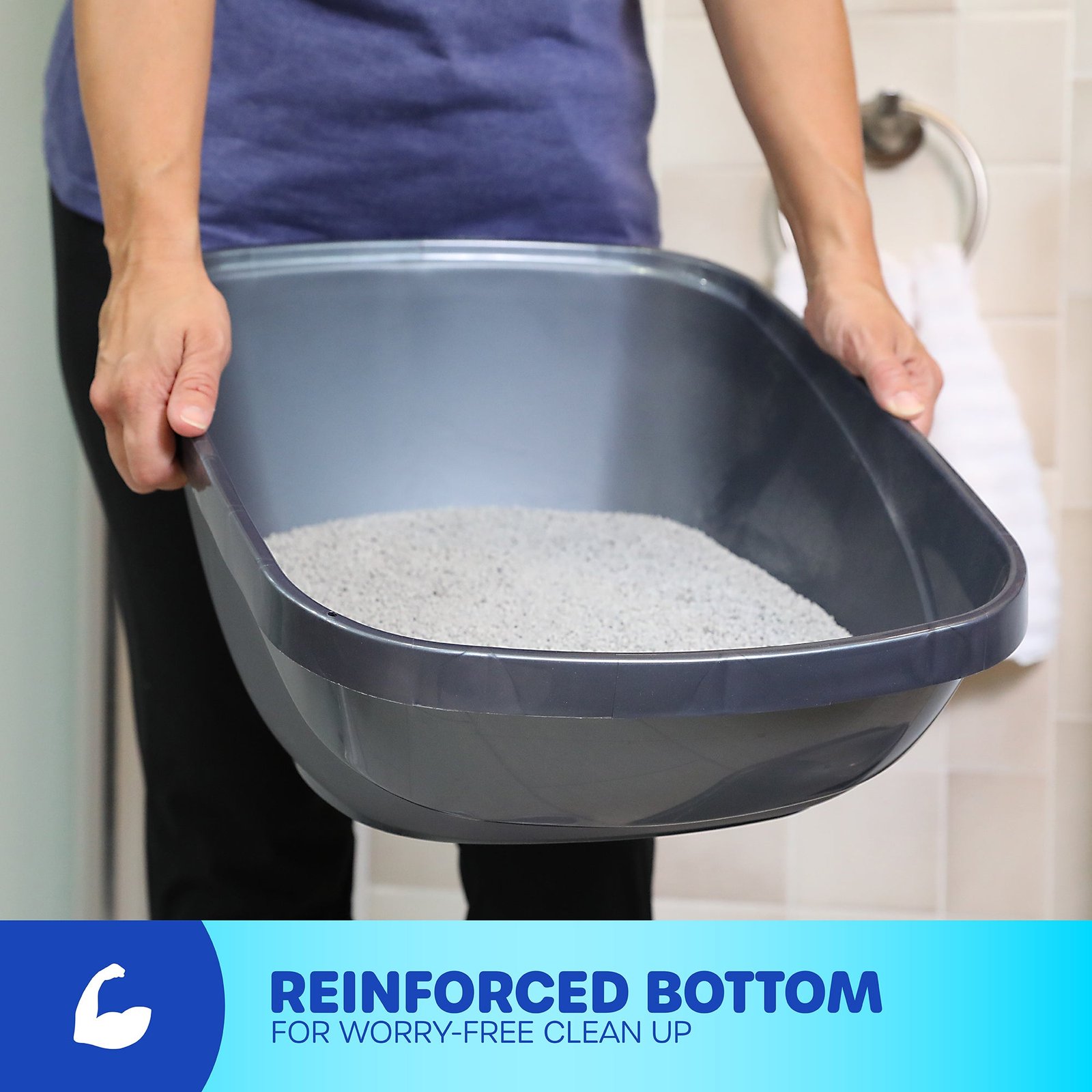 Petmate Basic Hooded Cat Litter Pan - Image 5