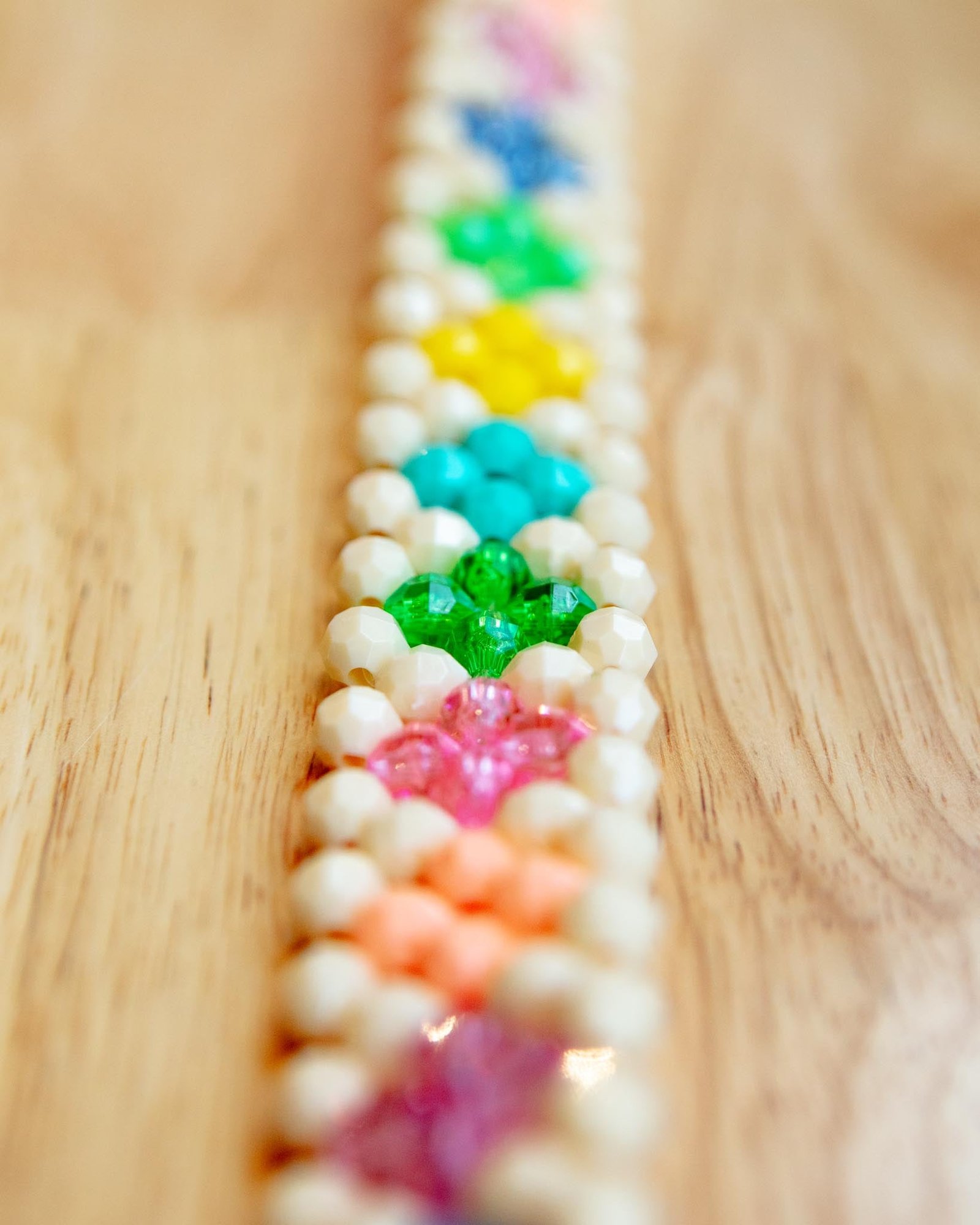 Broadway Beaded Dog Collar in Matinee (Made in the USA) - Image 6