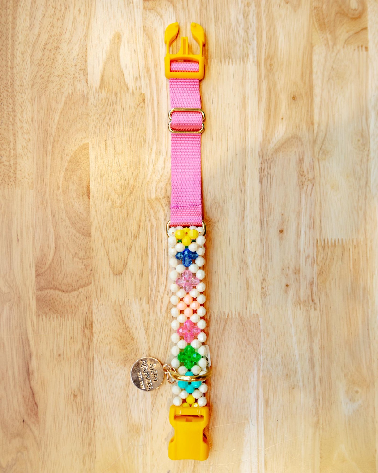 Broadway Beaded Dog Collar in Matinee (Made in the USA) - Image 4